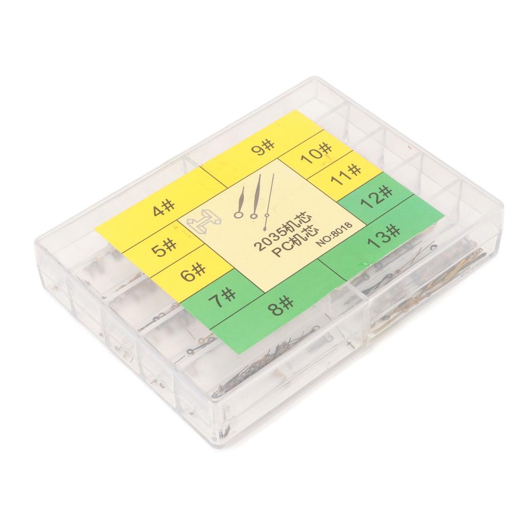 Náhradní hodinky Hodinová Minutová Vteřinová Ručička Ručky Hodinek Díly pro Strojek 2035 PC Černá Zlatá