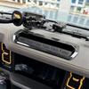 Carbon Fiber Look Dashboard Control Switch Bezel Trim For 2021-2024 Ford Bronco