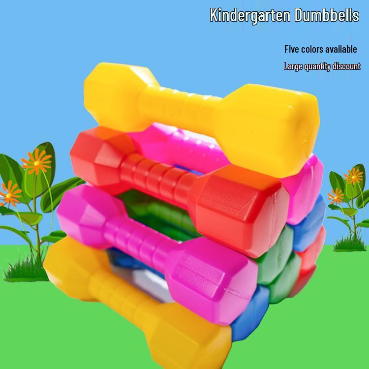 Octagonal Kids Dumbbells - Outdoor Gymnastics & Dance Enhancing Pair for Children