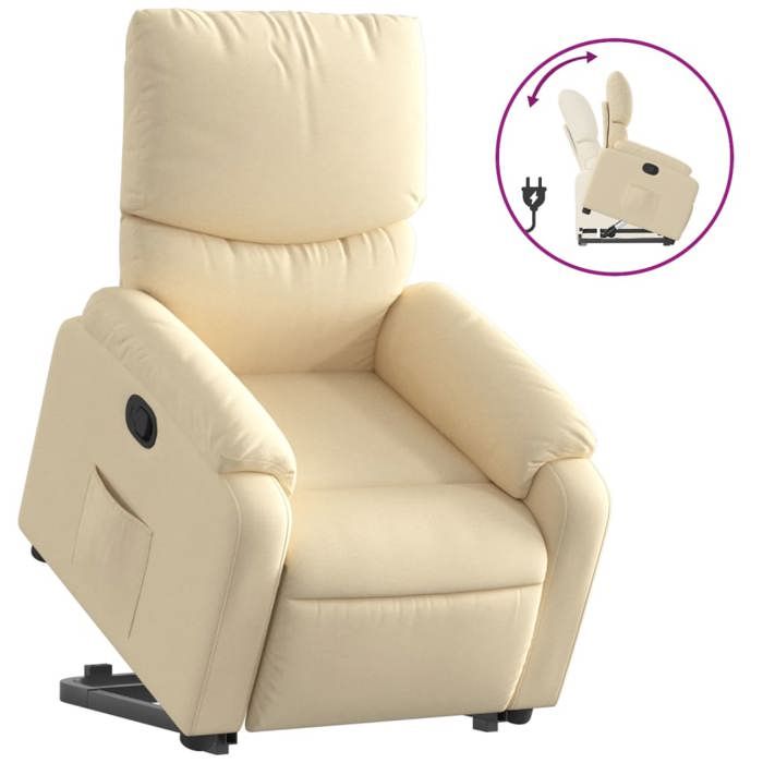 VidaXL Recliner, Relaxation Chair with Adjustable Backrest and Footrest, Living Room Seat, 3204833