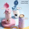 Stainless Steel Insulated Cup Cartoon Water Mug New Drinkware Birthday Gift