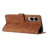 For Samsung Galaxy S25 Edge Case Imprinted Lines Leather Phone Cover with Stand