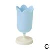 Tulip Flower Pen Holder Storage Bucket Petal Girl Pen Flower Decor Brush Bucket Prop Vintage Photography Makeup Holder Stor Y8E3