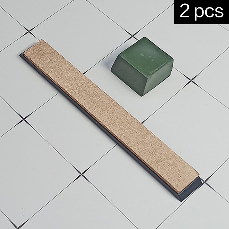 Grüne Polierpaste Schleifpaste Metalle Polierwachspaste Chromgrünoxid Schleifpaste Abziehleder