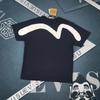 24 Fushen Dharma Buddha Head Stitching Large M Print Cotton Short Sleeve and WoRound Neck Letter T-shirt