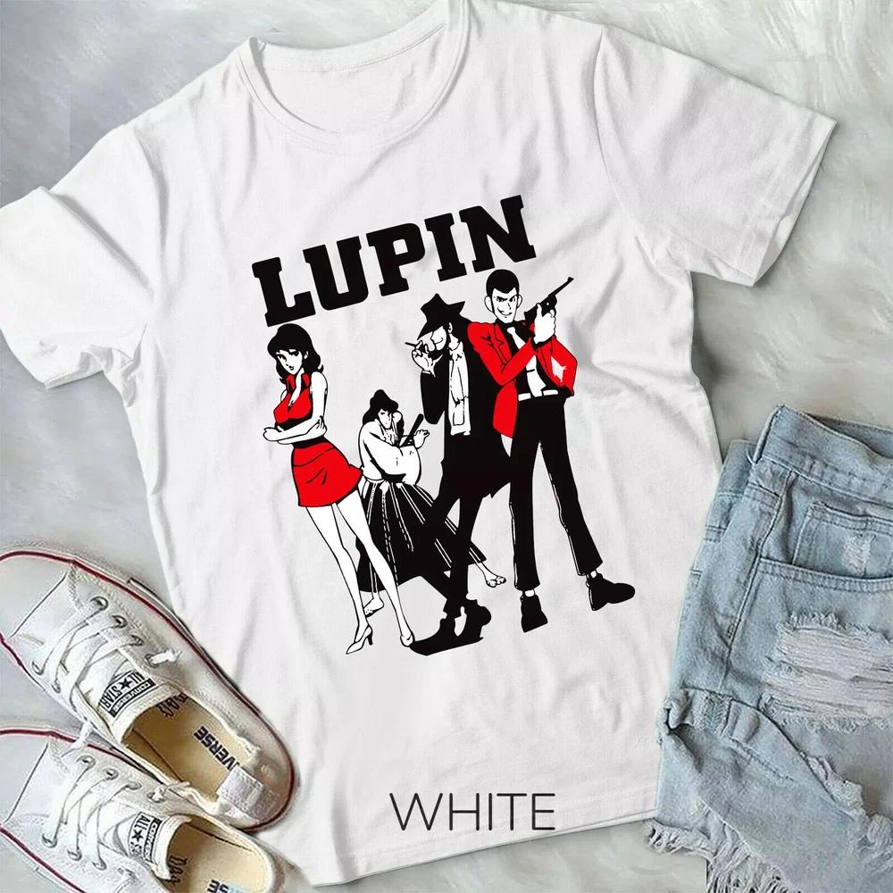 Lupin The Third Shirt Lupin III Lupin The 3rd New Unisex Tshirt White S