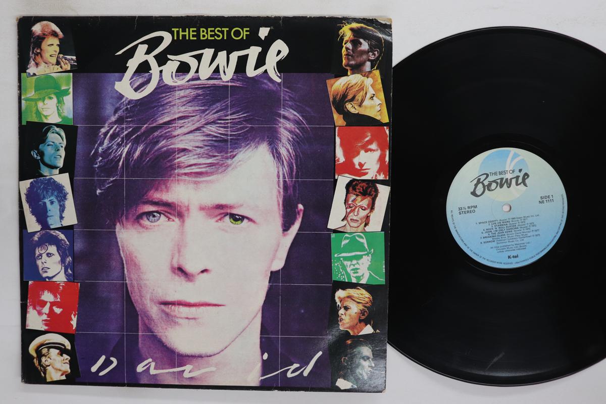 LP Record DAVID BOWIE  Best Of Bowie NE1111 K TEL 1980 UK  Irela Rock Used