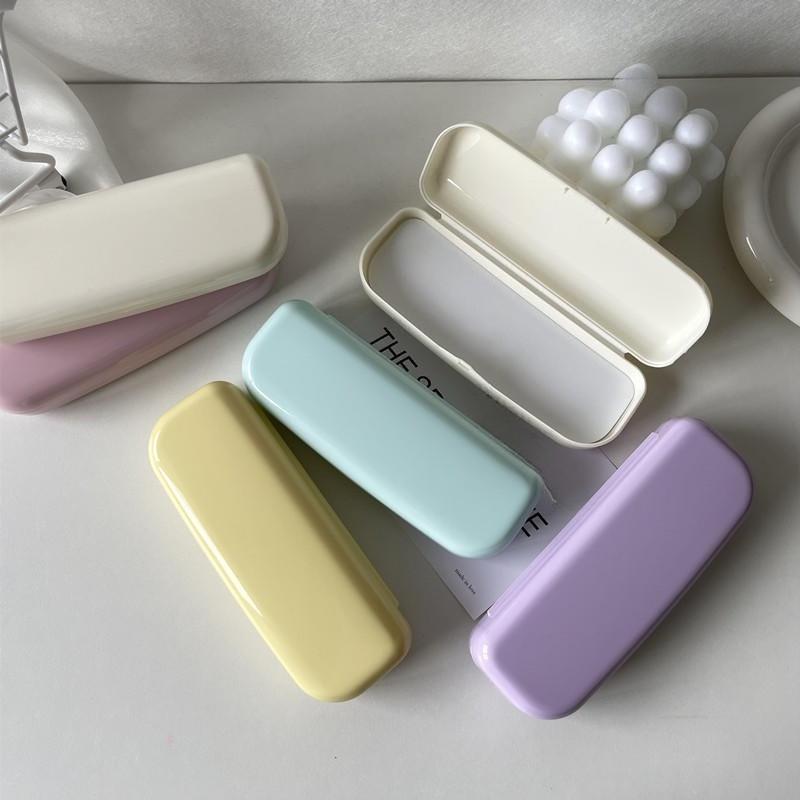 Cute Glasses Case Women Sunglasses Storage Box Portable Eyeglasses Protective Organizer