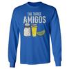 Three Amigos Salt Tequila Lime - Cinco De Mayo Fun Long Sleeve Tshirt Unisex T-Shirt