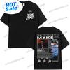 Rapper Myke Towers World Tour 2025 Graphic T Shirt Unisexs Hip Hop Fashion Short Sleeve Tshirt Unisex Pure Cotton Tshirts Streetwear