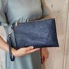 Vintagereliëfpatroon dames Clutches telefoon envelop clutch portemonnee PU leer Dames Handtas portemonnee bolsa feminina