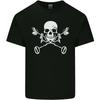 Metal Detector Skull Detecting Mens Cotton T-Shirt Unisex T-Shirt