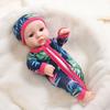 30cm Silicone Reborn Baby Doll - Soft Sleep Companion & Child Role-Playing Toy