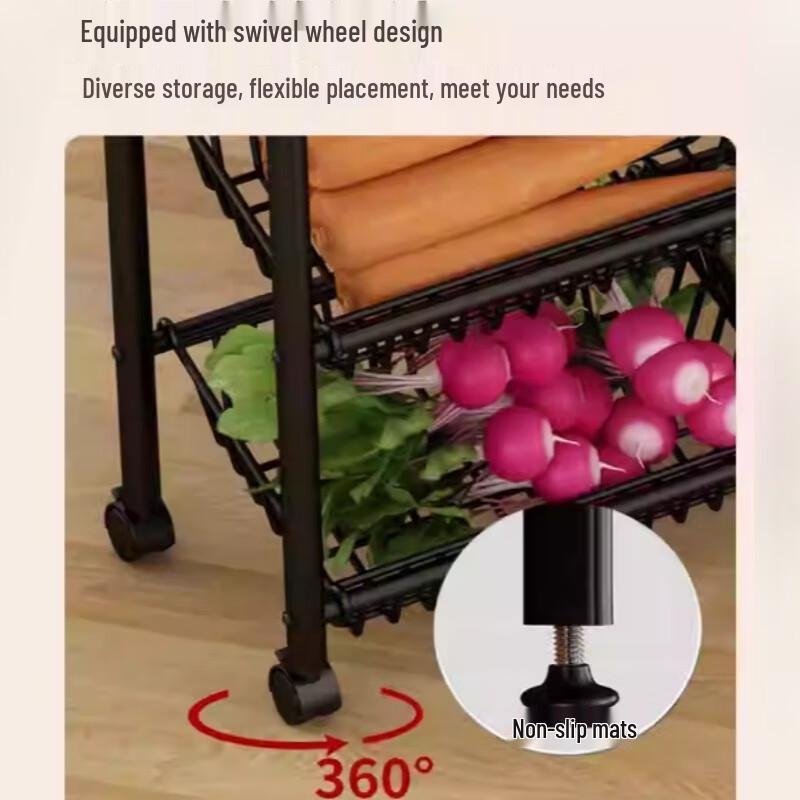 3-Tier Kitchen Fruit and Vegetable Storage Rack