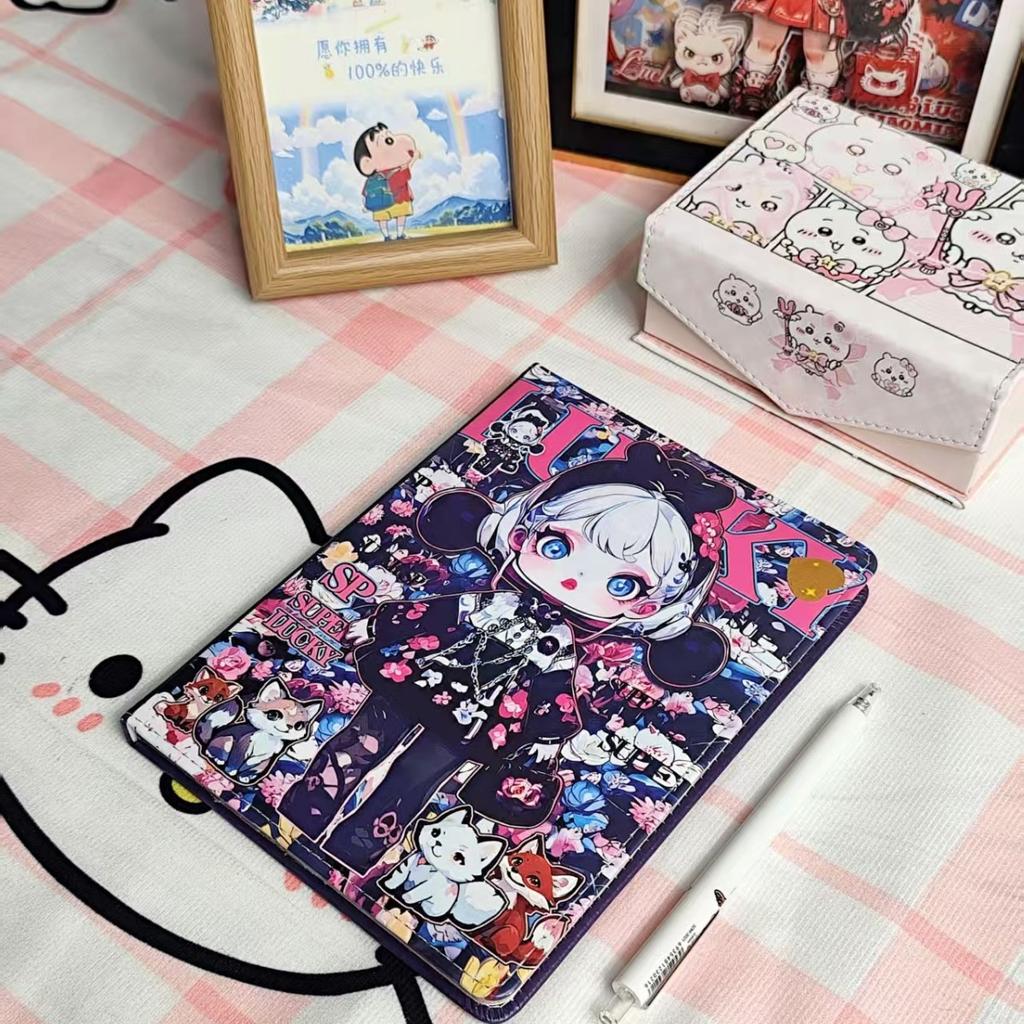 A5 Series Soft Leather Notebook High Value Thickened Color Page Handbook