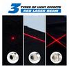 Yousheng Magnetic Positioning Light for Sewing Machines Adjustable Dot Straight Line Crosshair Projection Quilting Light Straight Stitching Guide