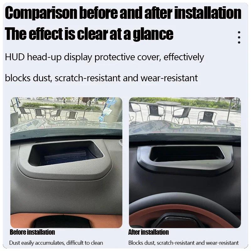 HUD Protection Cover For GWM Tank 500 P03 2024 2025 Car Dustproof Head Up Display Reflective Anti-scratch Screen Parts