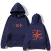 New Printhip-Hop Hoodie Men'S Fashionable Long Sleevsweatshirt Women'S Cool Casual Harajuku Street Wear Pullover Y2K