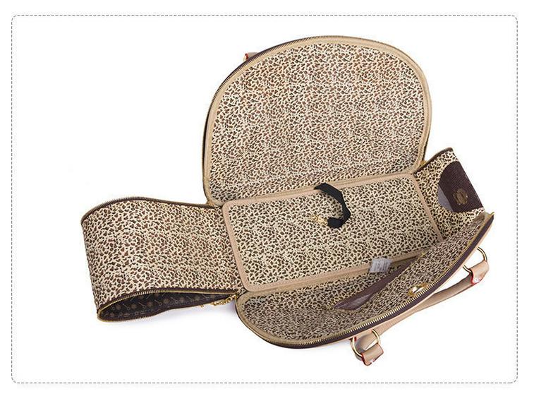 Portable Pet Backpack: Large Capacity, Breathable Carrier for Dogs & Cats