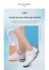 Red Dragonfly Women's Waterproof White Leather Casual Sports Shoes