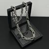 Unisex Trendy Hip-Hop Layered Titanium Steel Chain Necklace