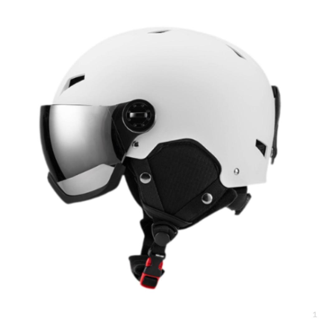 Ski Helmet with Goggles And Ear Protection for Snowboarding