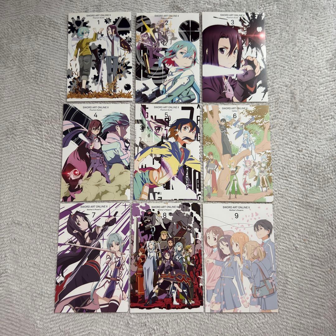 Used Sword Art Online Postcard Bulk Sale