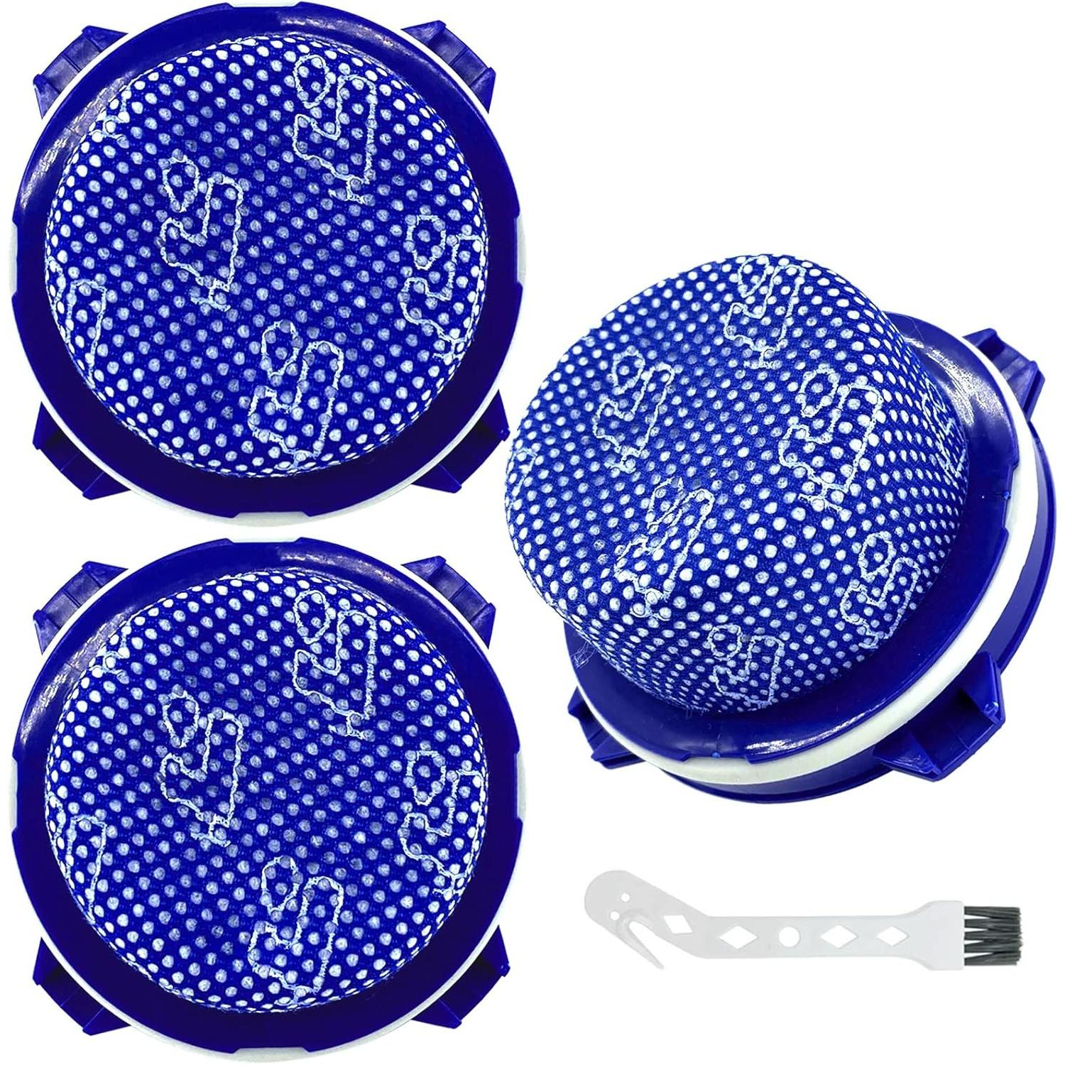 Samsung Jet 75 Vacuum Cleaner Filter Replacement Parts for Jet 70/70+/75+/90/60 and VS9000RL Vacuum Cleaners Washable Micro Filter Part Number 3-Pack