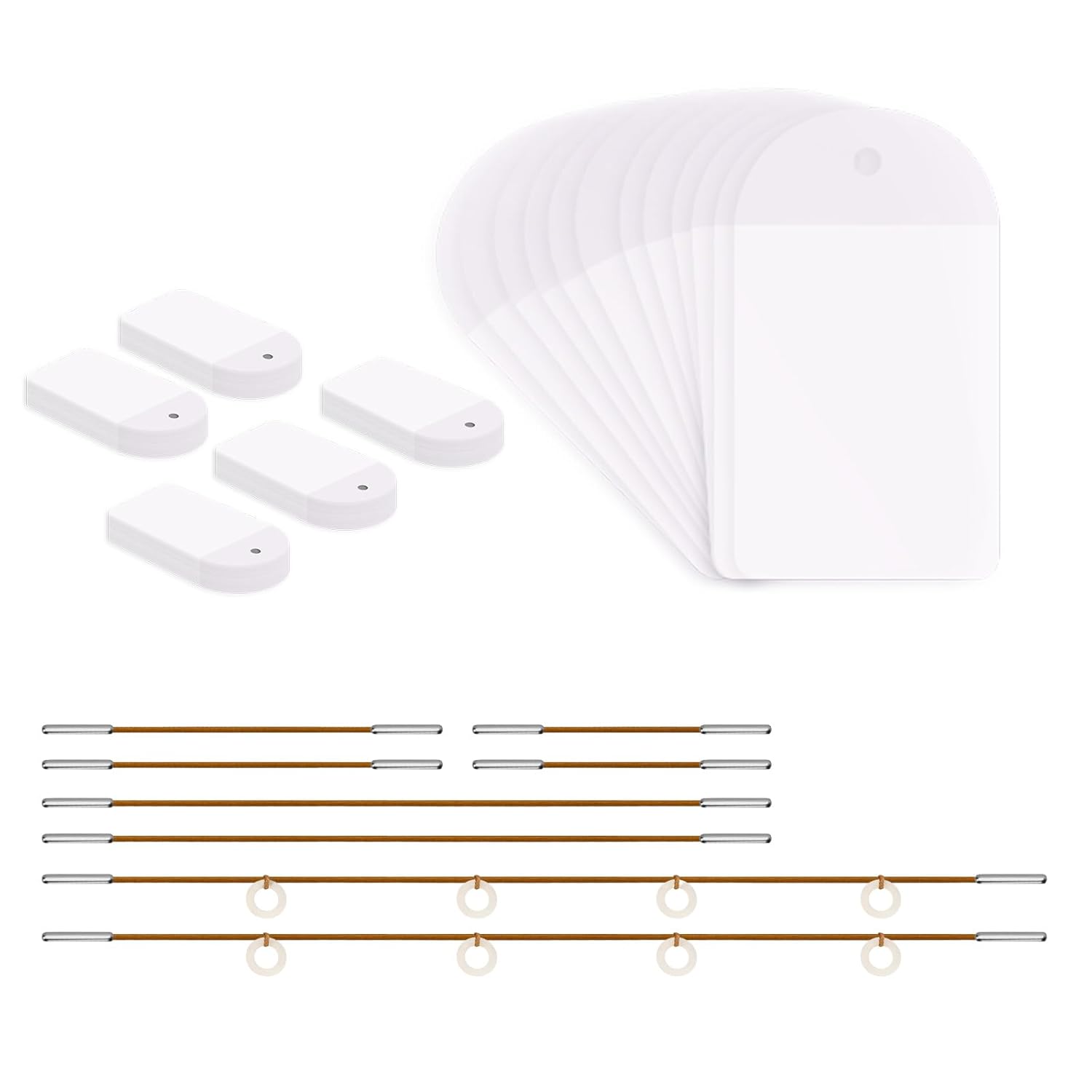 100PCS Face Tape Lifting Invisible Neck Tape Face Lift Tape Invisible, Face Lift Tapes and Bands with 8 Strings Face Lifter Instant Facial Tape for