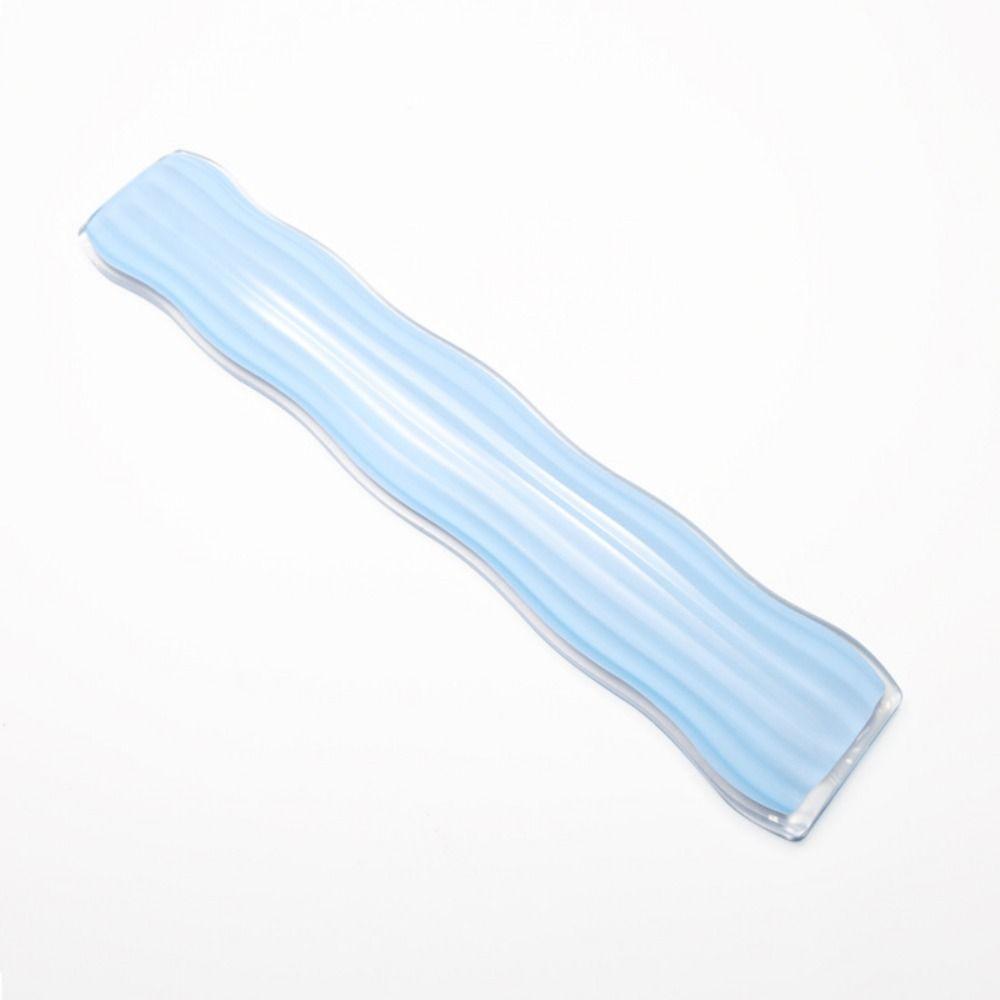 Creative Clear Mouse Wrist Rest Transparent Mouse Wrist Support Pad Gel Wrist Rest Pad Laptop