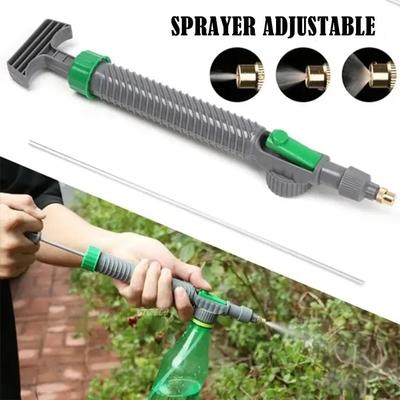 Verstellbarer Getränkeflaschensprüher Bewässerungsblumen-Sprüher Sprinkler Druckzerstäuber-Düse Gartengeräte