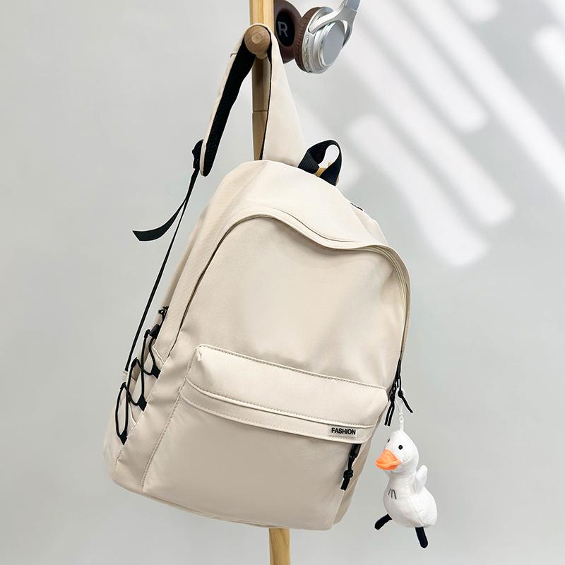 Sac à dos de voyage unisexe simple de grande capacité - Polyvalent pour les étudiants