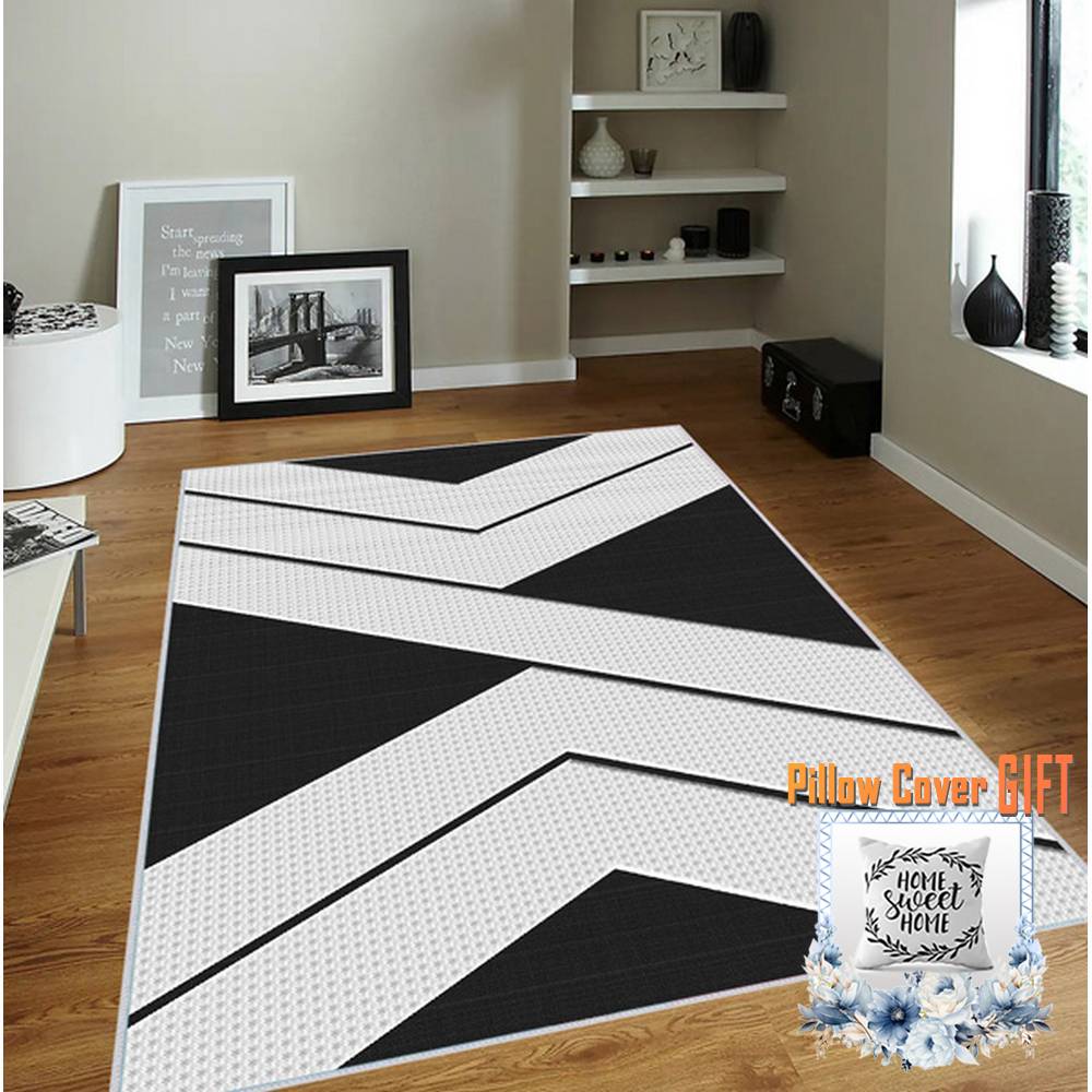 Mosimoso Home RC1594 Ковер с принтом на подошве в горошек