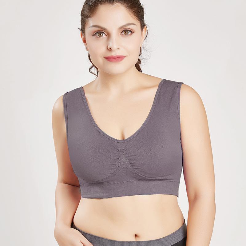 Plus Size Shockproof Sports Underwear Bra Sport Bra Beautiful Back Yoga Sports Tank Top Bra