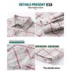 American Simple Plaid Long-sleeved Shirt for Men and Women in Spring and Autumn New Loose Casual Couple Shirt Jacket