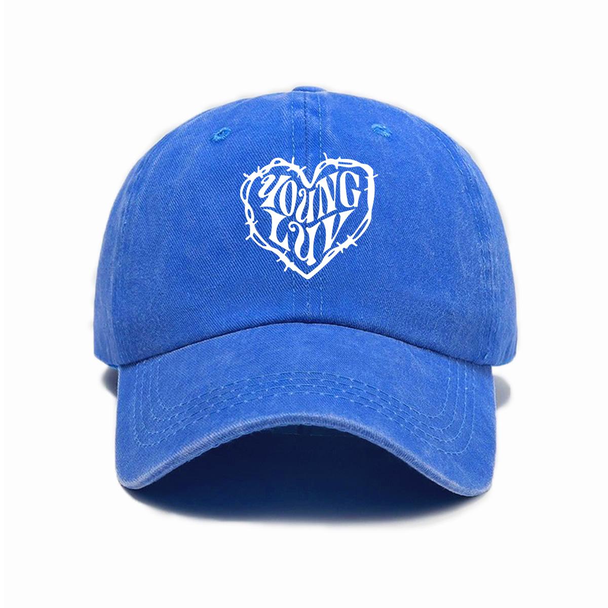 

Urban fashion baseball cap with adjustable sun protection and suitable for casual wear for both men and women Adjustable синий