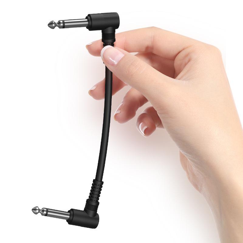 15cm Audio Cable for Guitar Effect Pedals with Noise Reduction