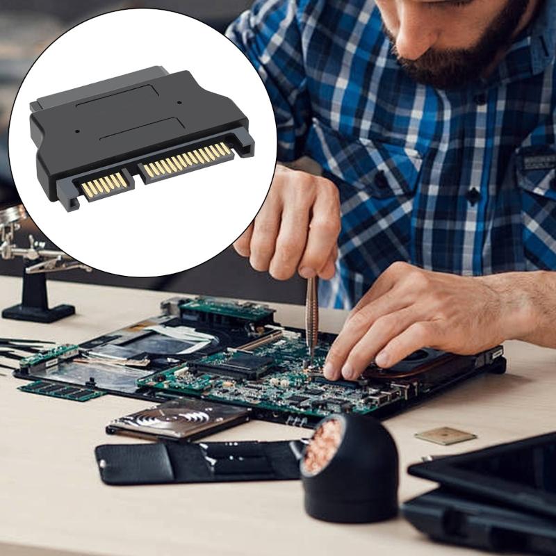 Lightweight 16Pin Female To 22Pin Male Converter Adapter Data Transmission Adapter For Optical Drive Connection