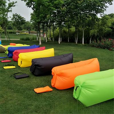 1PC Inflatable Garden Sofa Single Model, Fast Inflation, Foldable, Comfortable, Portable and Lightweight