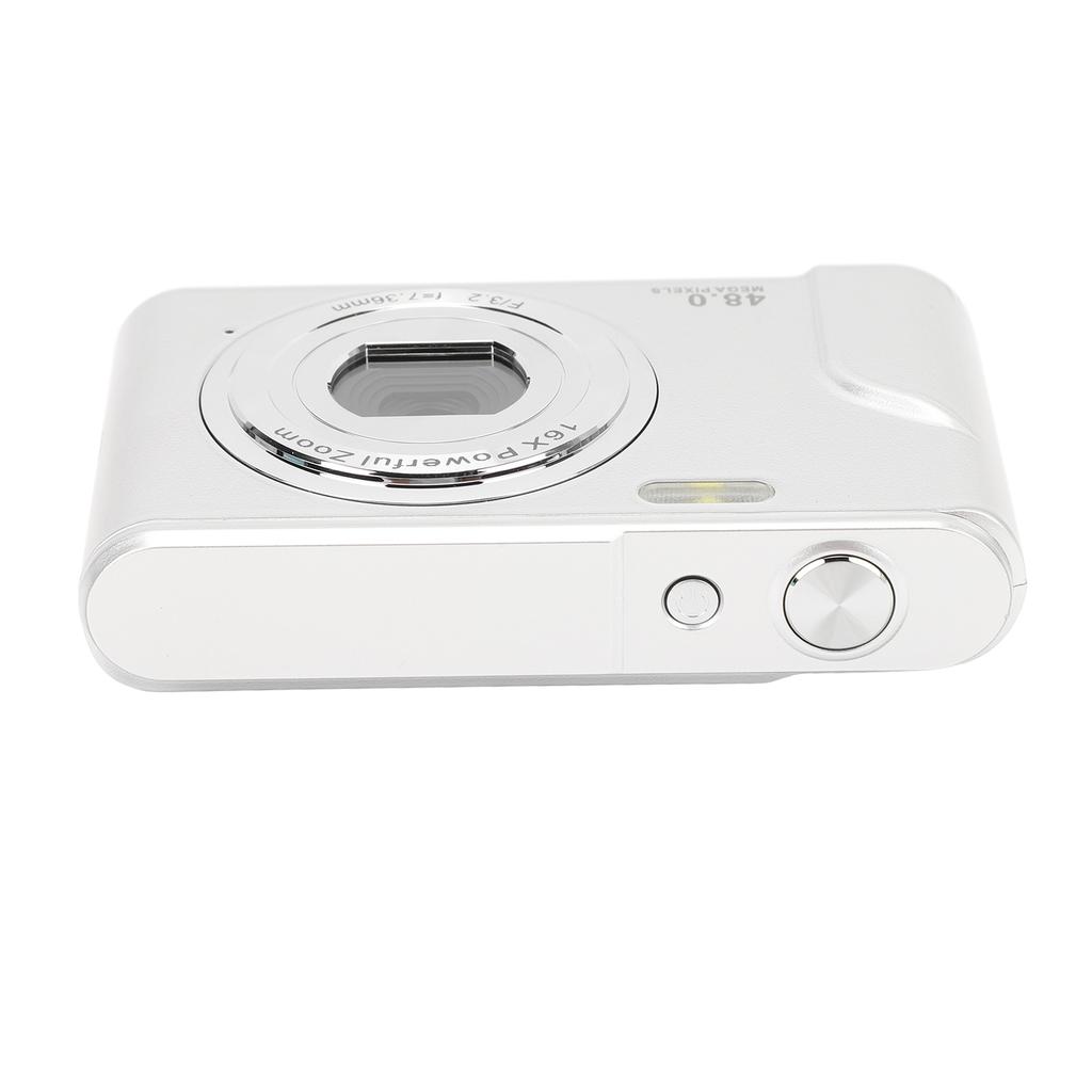 Digital Camera 1080P 48MP Autofocus 16x Digital Zoom 2.4 Inch Screen Rechargble Compact Camera for Adult Beginner