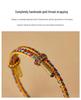 Dunhuang-Inspired Braided Bracelet: Handmade Rope, Ready for Lucky or Zodiac Beads