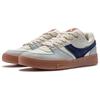 Li Ning Zhengrong 92S Cushioning, Wear Resistant Low Top Skateboard Shoes Men's White Blue AEPU007-3