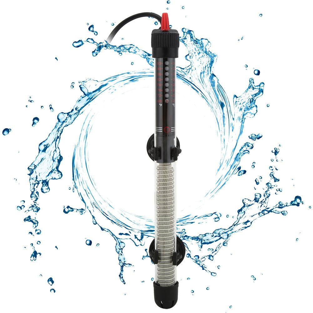 300W Glass Fish Tank Submersible Automatic Constant Temperature Water Heater Heating Rod Aquarium