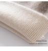 100% Pure Cashmere Unisex Foldable Knit Hat with Ear Protection