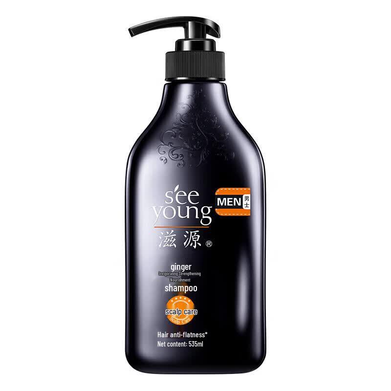 Seeyoung Men s Ginger Strengthening Silicone-Free Shampoo