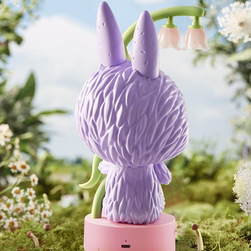 New POP MART LABUBU Bellflower, Plush Light Trendy Figures 25cm 6941448642770