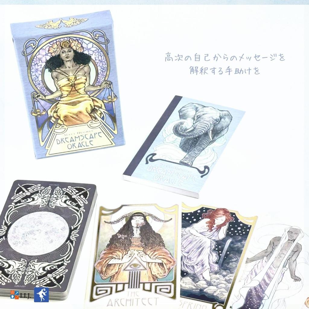 Dreamscape Oracle Oracle English Fortune Authentic I.I.J. Cards, Affirmations, Telling,