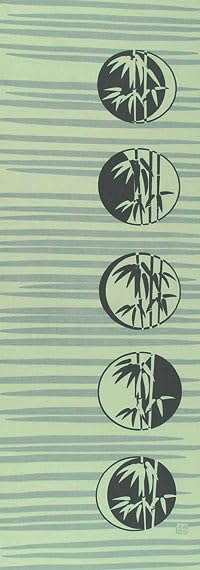 

Dyeing Anbo Hand Towel Bamboo Authentic Dyed Cotton Tokuoka Made in Japan 35cm x 100cm Tsukitake Color 100%