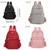 Fashion Classic Vintage Backpack Multiple Pockets Adjustable Straps Travel Bag Elegant Women Backpack Girls