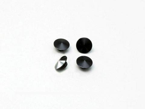 Hurricane HN8306B Socket Bolt Cap for M6 Socket Bolts, 4 Pieces, Aluminum Billet, Universal, Black